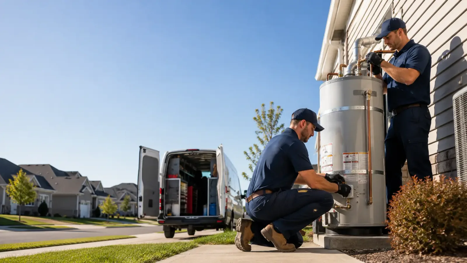 Water Heater Installation in Carpio, ND